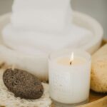 Enrich (pure essential oils infusion of lavender, patchouli and grapefruit) Large 50 Hour Pure Soy Candle