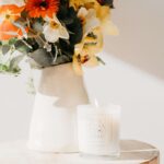 Festivity (cinnamon and sweet orange) Large 50 Hour Pure Soy Candle - 100% pure essential oils