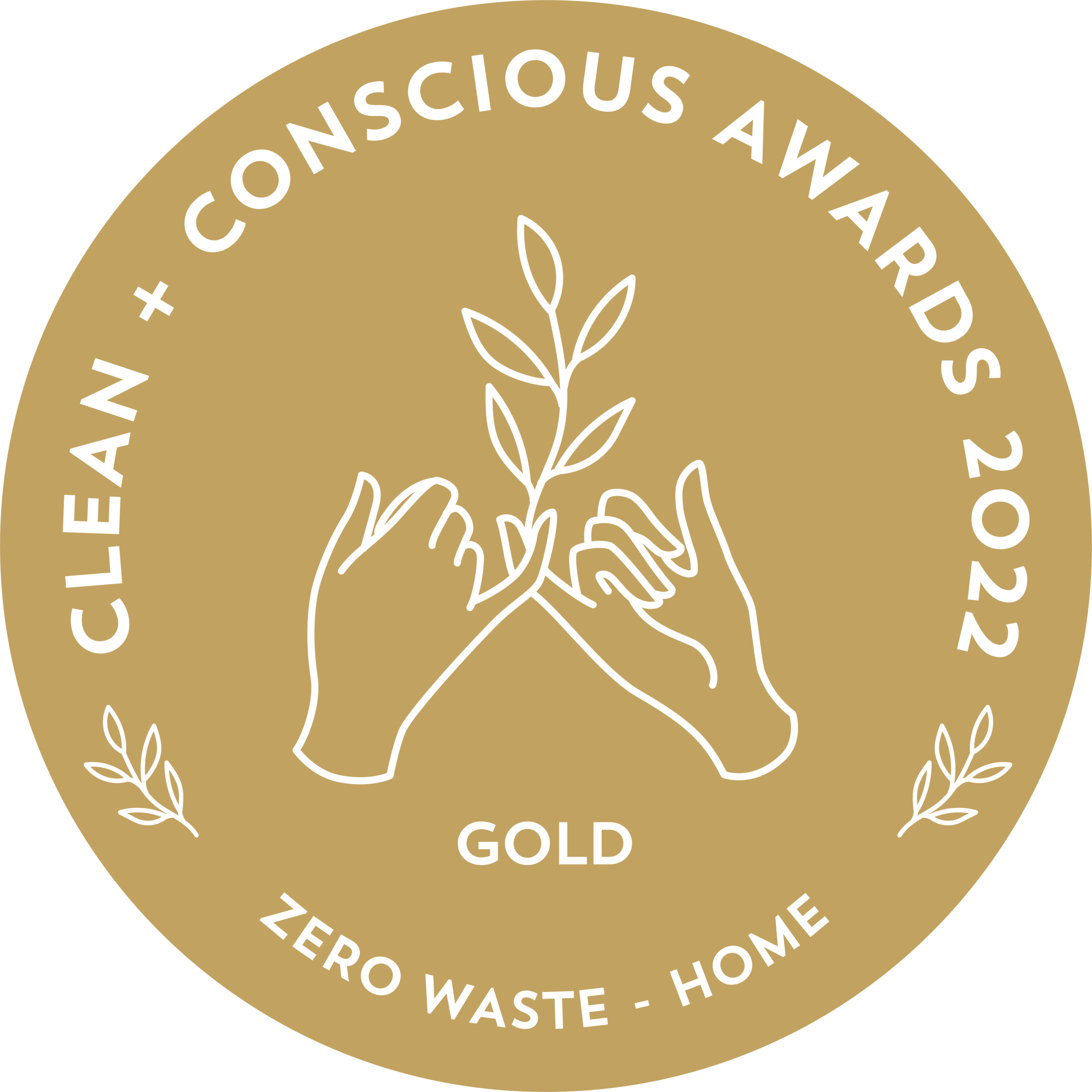 Zero Waste Home Gold award