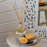 A24I1802-e1646892863503.jpg Festivity Pure Essential Oils (cinnamon and sweet orange) Reed Diffuser