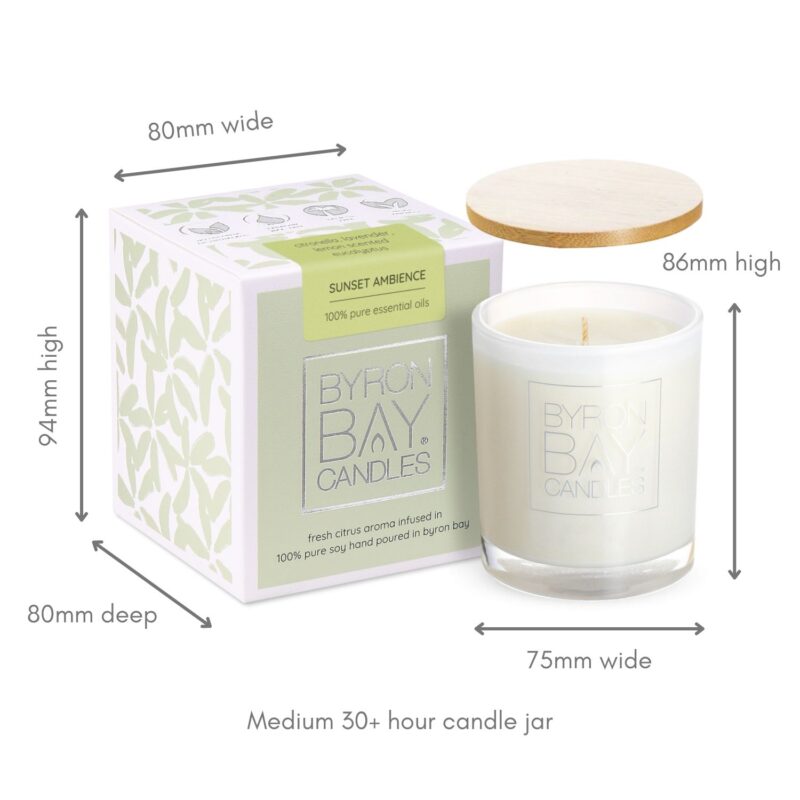 SA 30hr candle measurements SA 30hr candle measurements