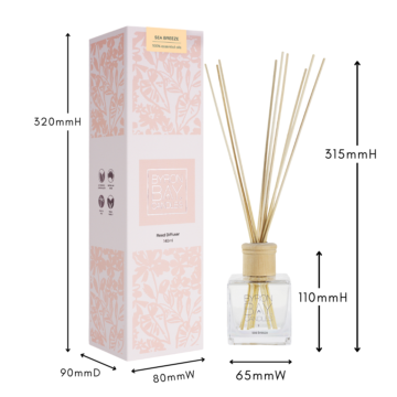 Sea Breeze reed diffuser with measure